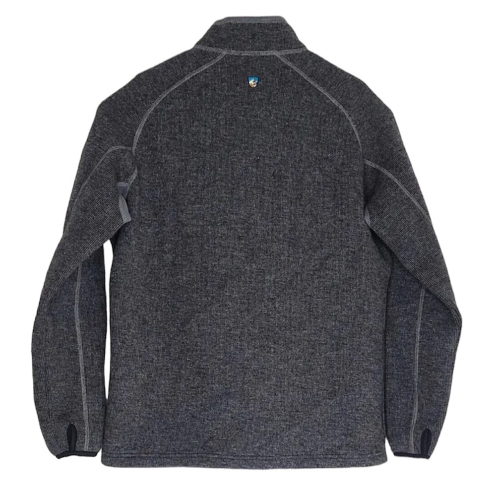 Kuhl Thor 1/4 Zip Pullover Performance Layer Gray ThermoKore Size M Mens - Picture 2 of 7